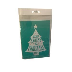 Chalk Couture 5X7 New  Reusable Transfer "Rockin Around the Christmas Tree"